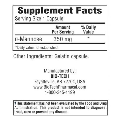 D-Mannose (Capsules)