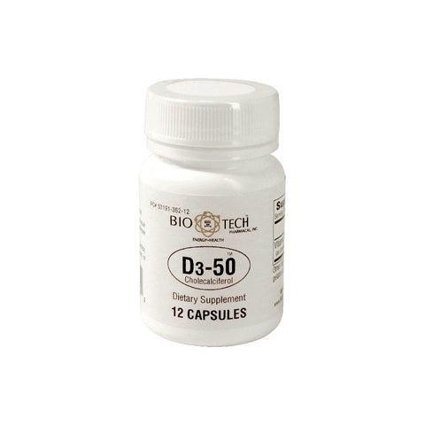 D3-50 50,000 IU | Vitamin D3 (Cholecalciferol)