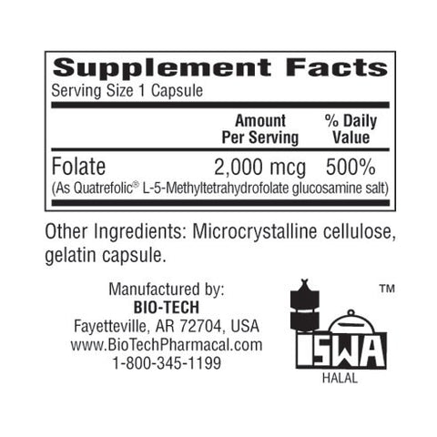 Methylfolate (5-MTHF)