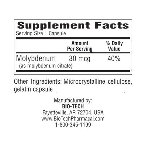 Molybdenum Citrate